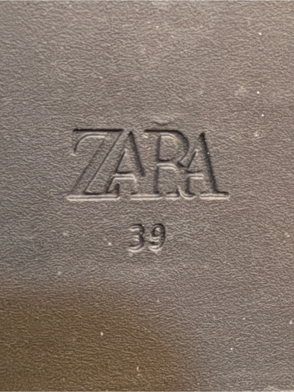 Zara Platform Lug Chelsea Boots with Buckle Strap Size 39 - Picture 10 of 10
